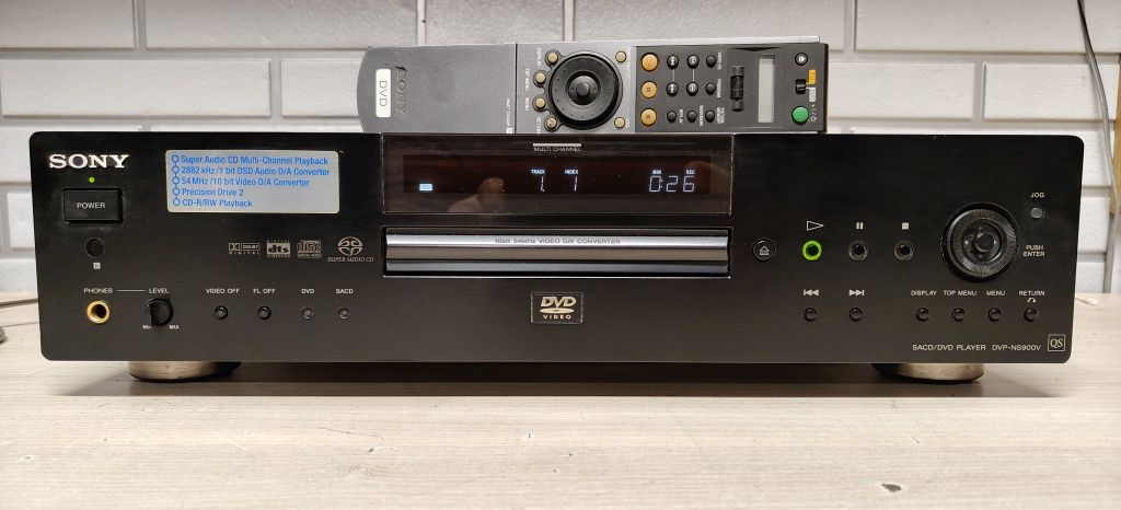 Odtwarza CD Sony DVP-NS900V QS.