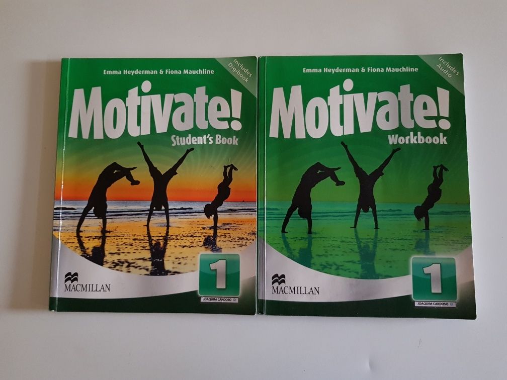 Livros instituto inglês "Motivate!"