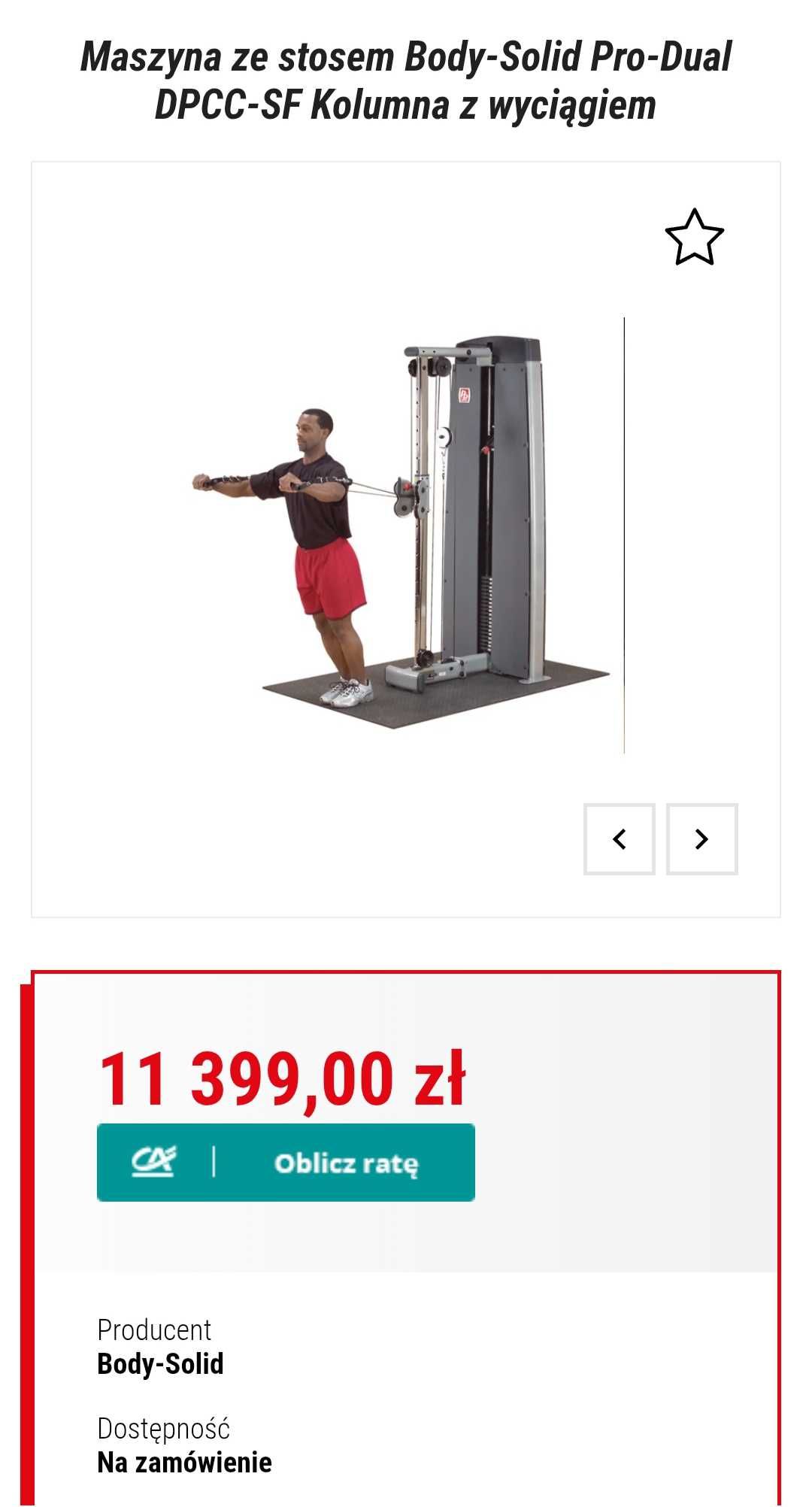 Wyciąg wielofunkcyjny stos 140kg BODY brama siłownia olymp hes hbp