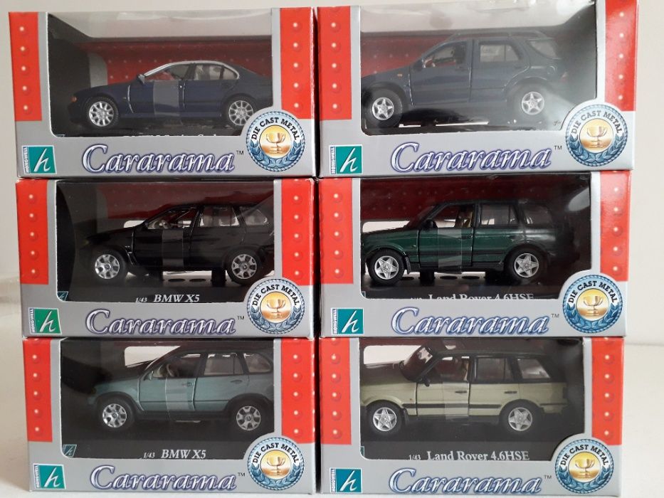 Vários Modelos Cararama 1:43