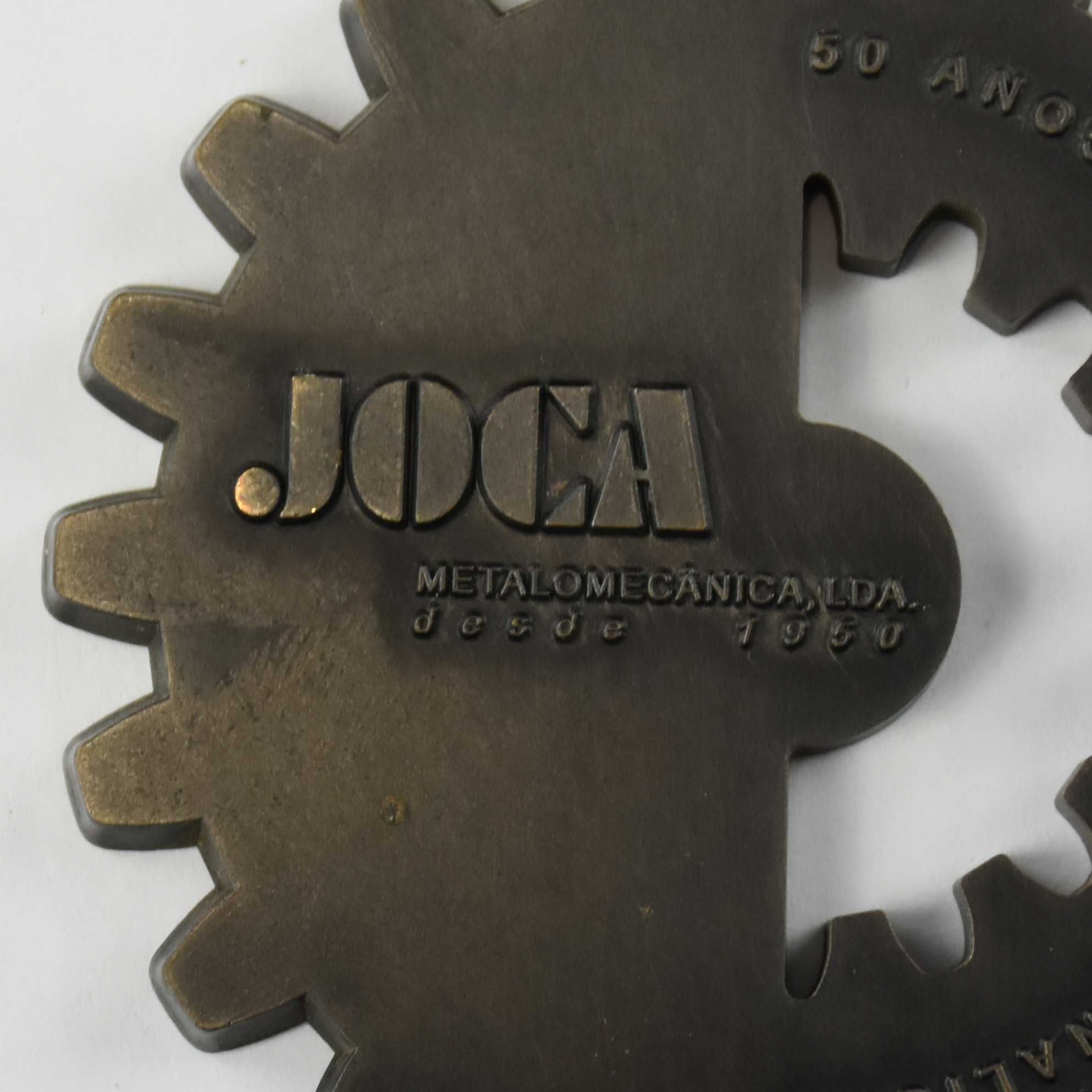 Medalha Comemorativa dos 50 anos da empresa JOCA 1950 a 2000