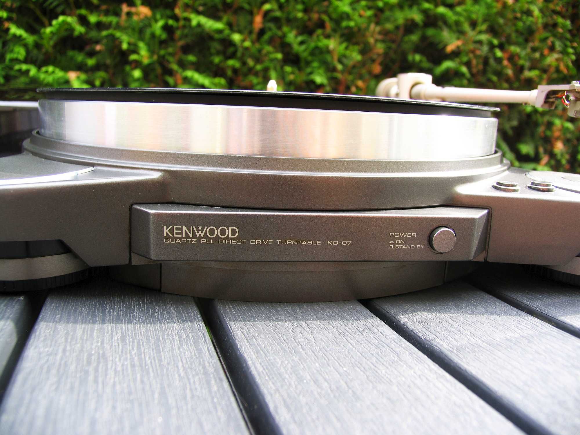 KENWOOD KD-07 / Gramofon Rarytas TOP  '' Vintage ''