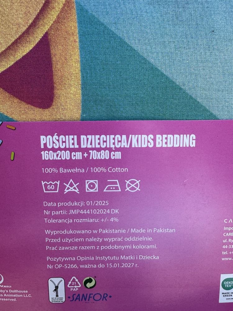 Pościel dziecieca Koci Domek Gabi