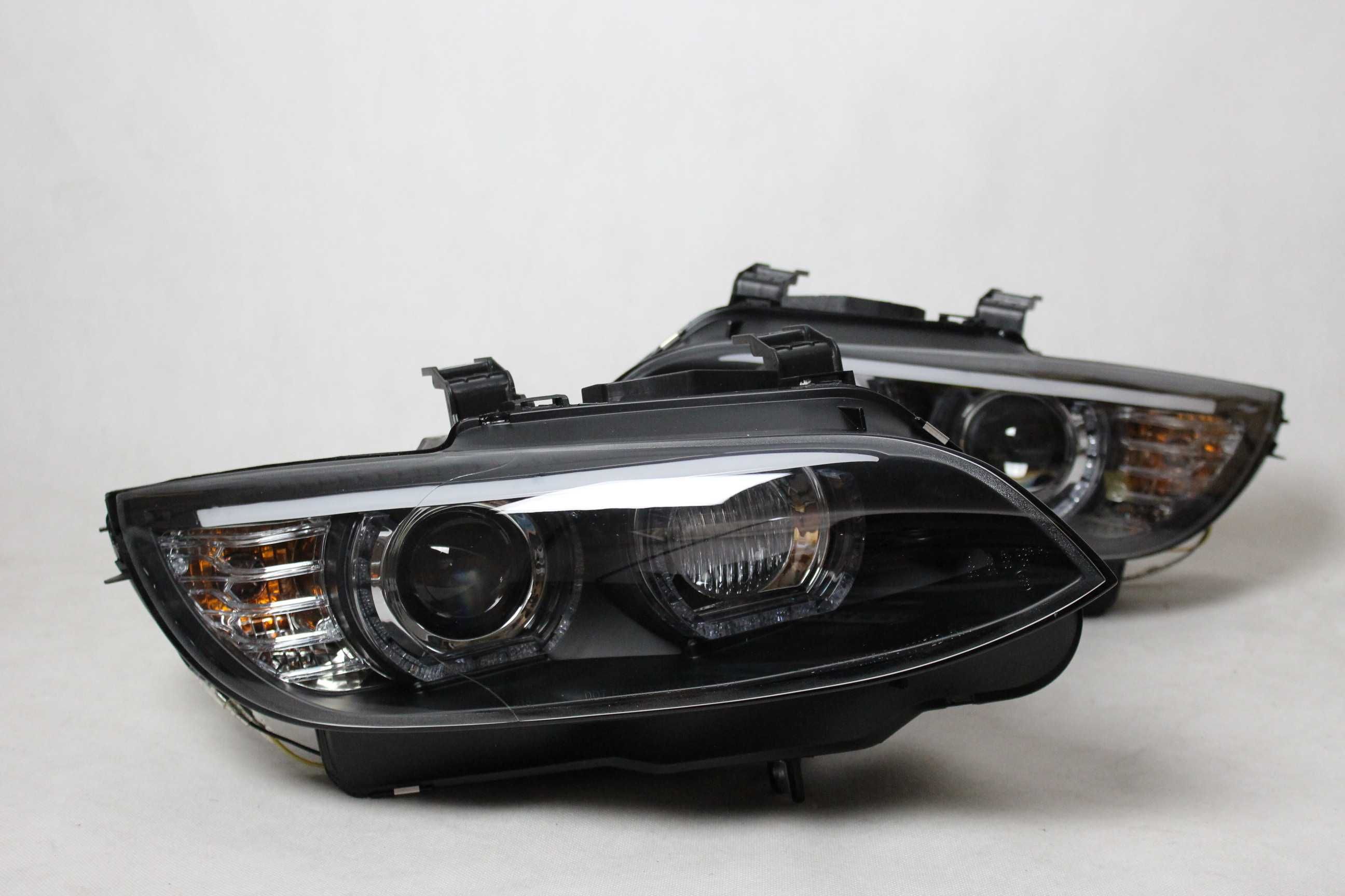 Lampy przednie przód BMW e92 e93 06-11 ANGEL EYES LED XENON DRL AFS !