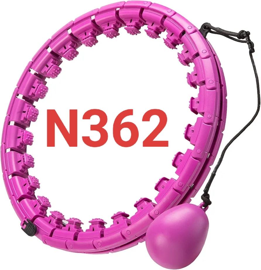 Hula hop z obciążeniem N362