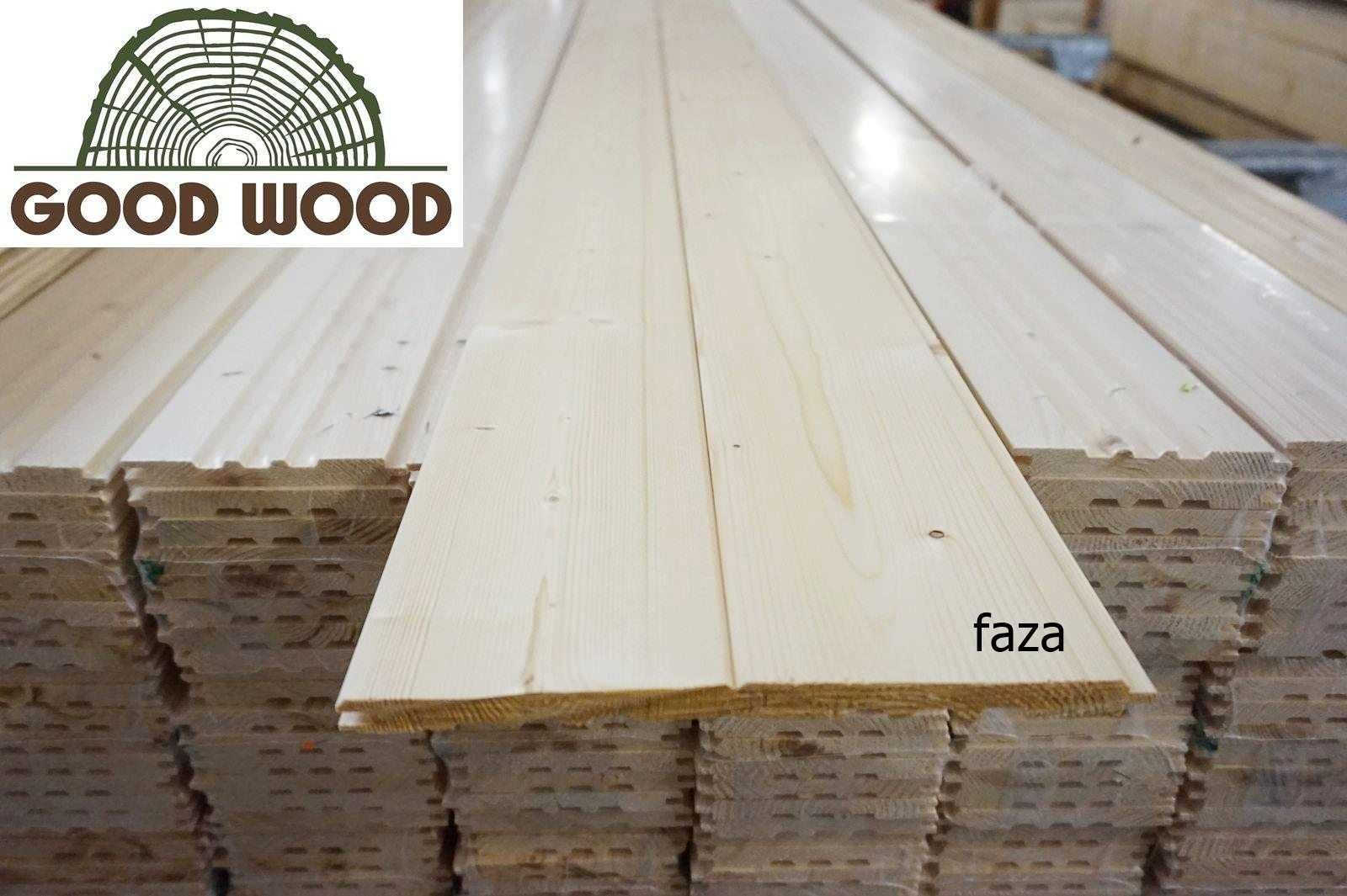 Podbitka 14x121 mm boazeria drewno panele deski do sauny ESTOŃSKIE