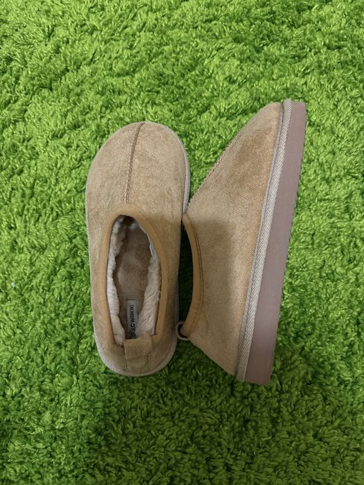 Тапки угги теплые