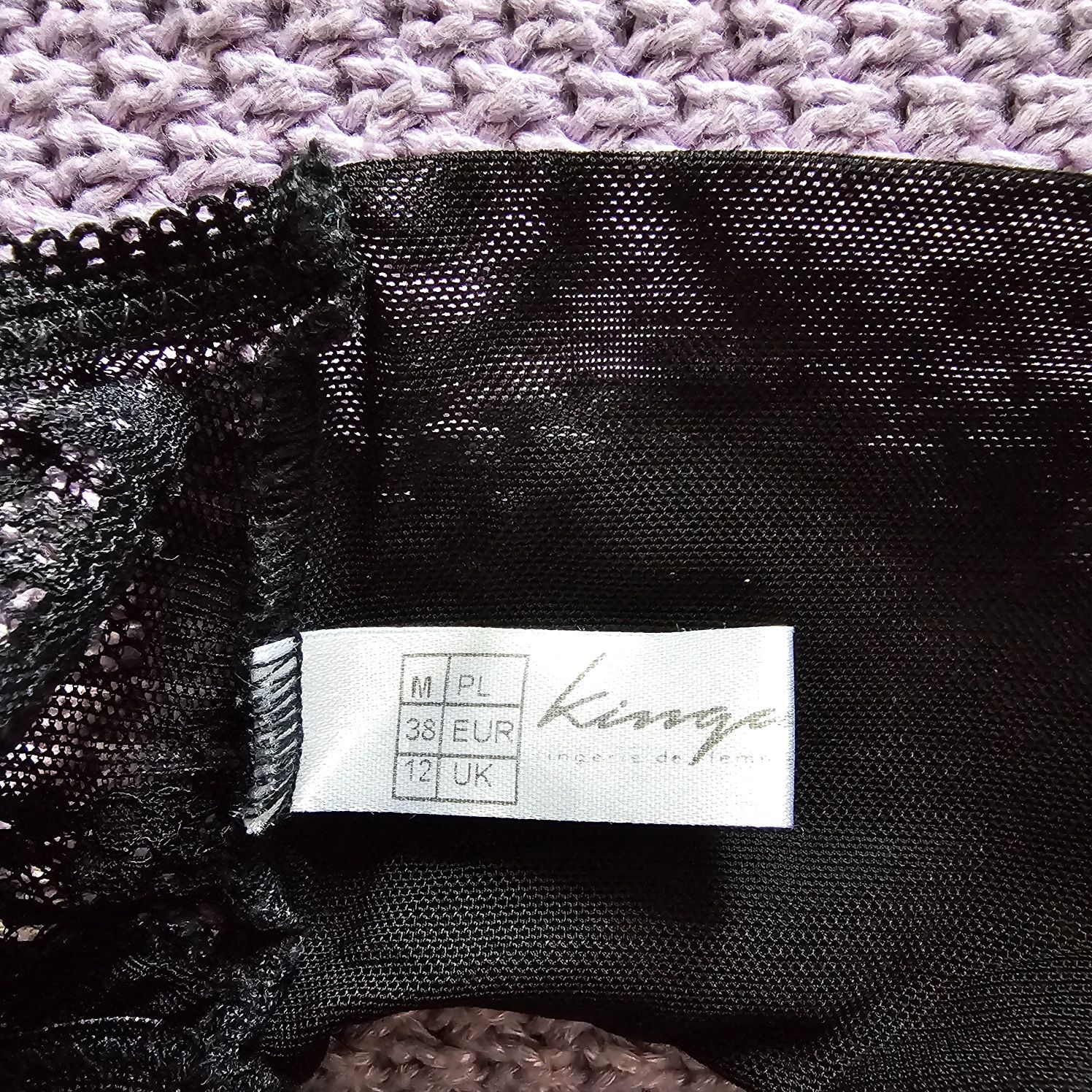 Kinga Lingerie koronkowe stringi. Rozmiar M. Nowe