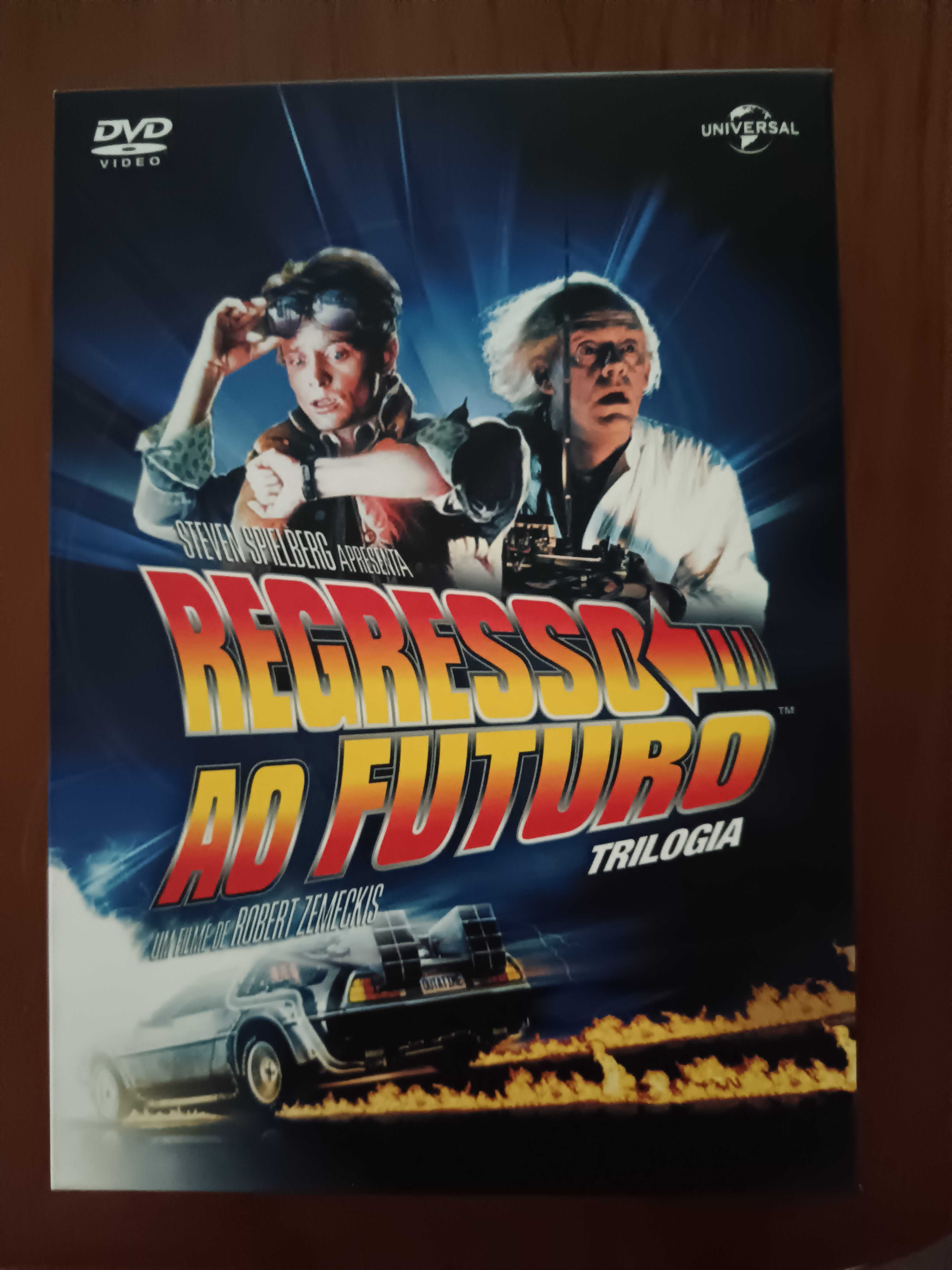 filmes dvd originais - trilogia regresso ao futuro