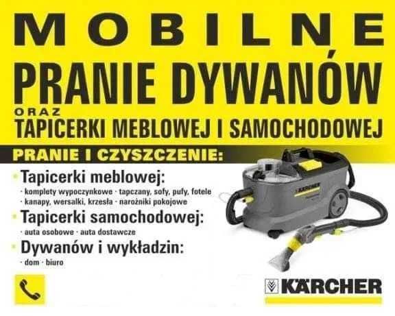 pranie kanap dywanów tapicerek pranie samochodów aut 24h/7 , F VAT 23%