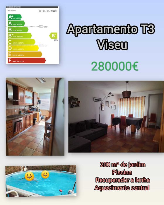 T3 com piscina no Catavejo