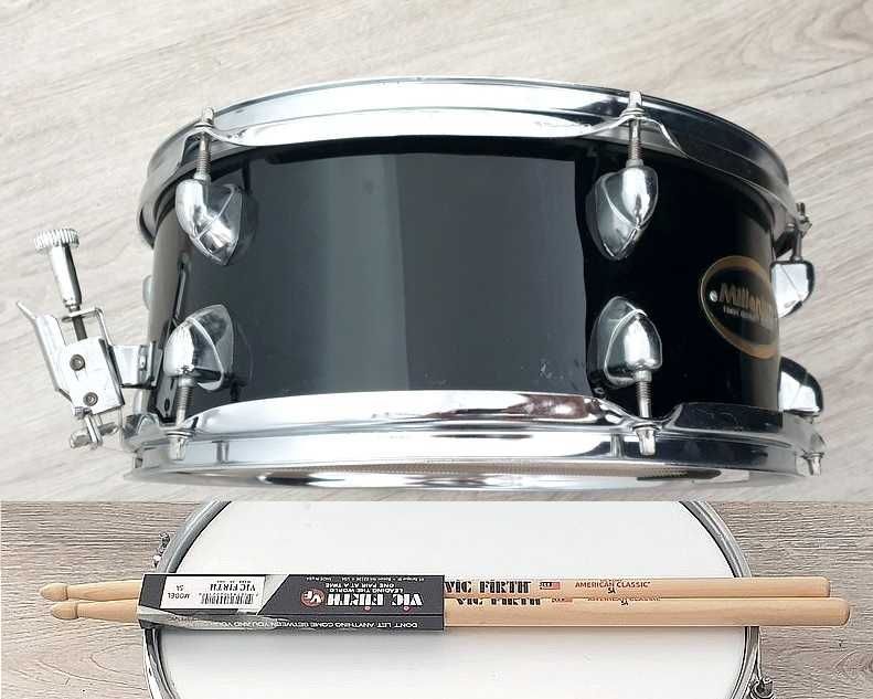 Statyw i Werbel Millenium 13 cali High Quality pałki Vic Firth nowe