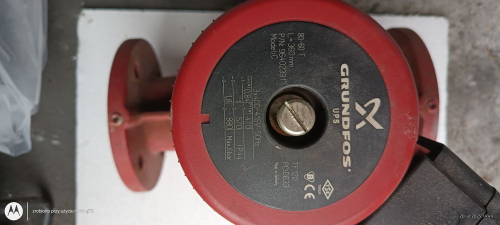 Pompa bezdławnicowa Grundfos UPS 80-60 F