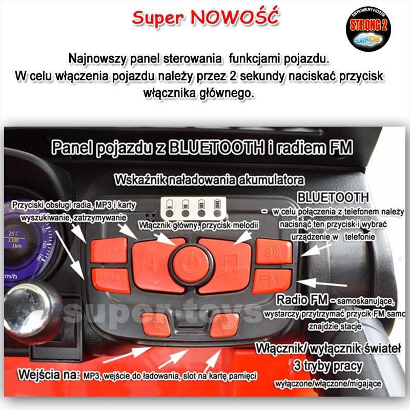 Super Jeep dla dziewczynki,chłopca Auto dla dziecka  Amortyzowane, 4x4