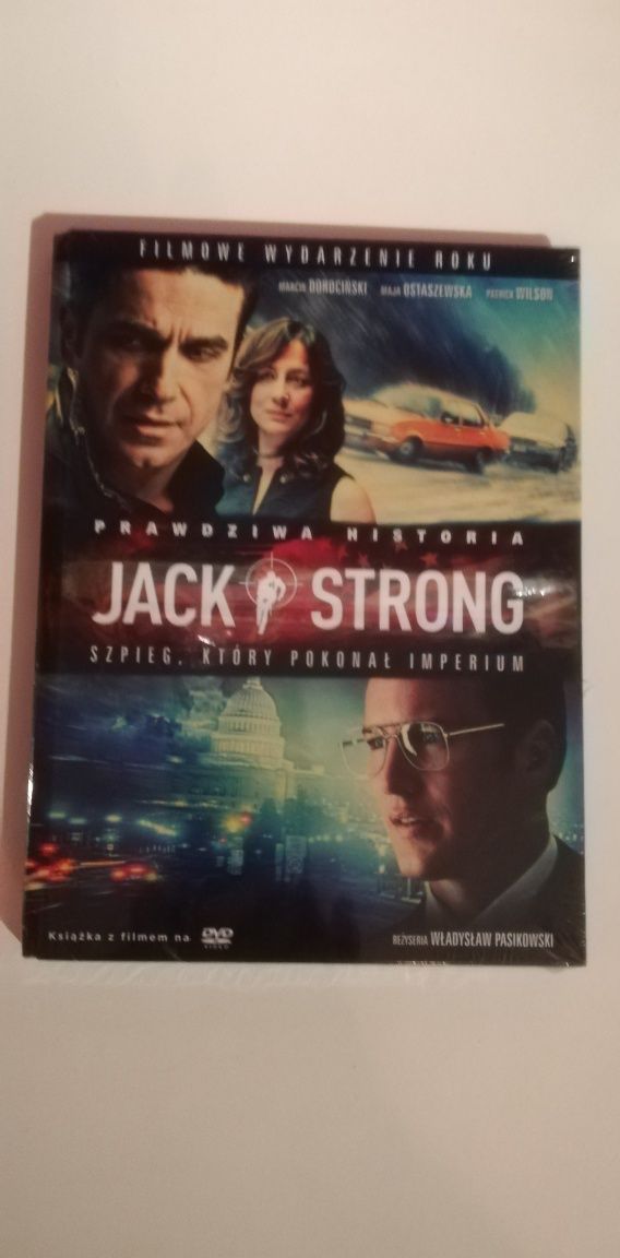 Jack Strong płyta DVD i książka nowe