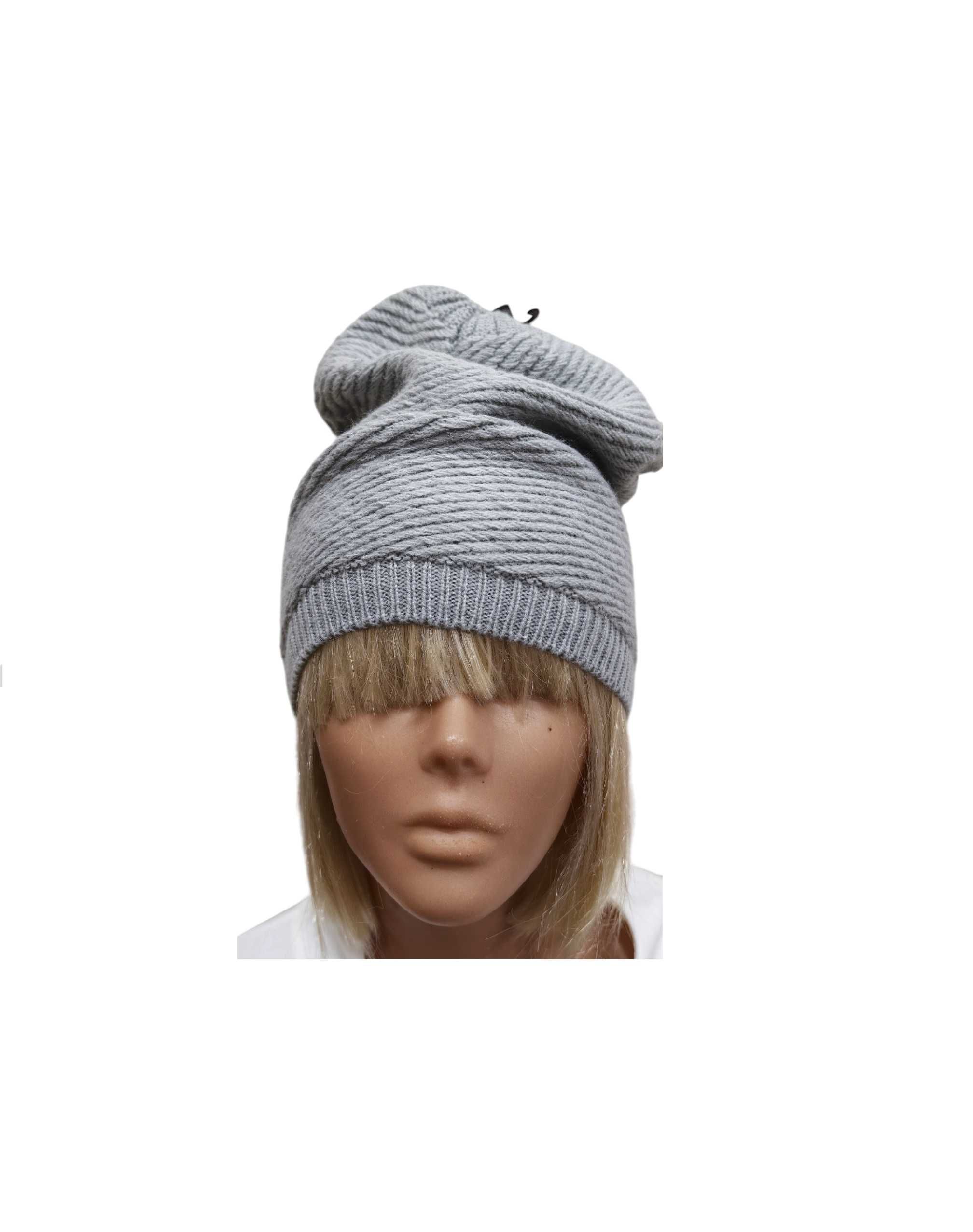 OVS szara czapka damska beanie wiosna / jesień rozm. uniwersalny