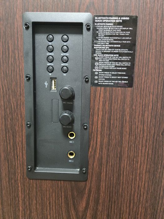 Акустична система стаціонарна F&D T-60X, колонки