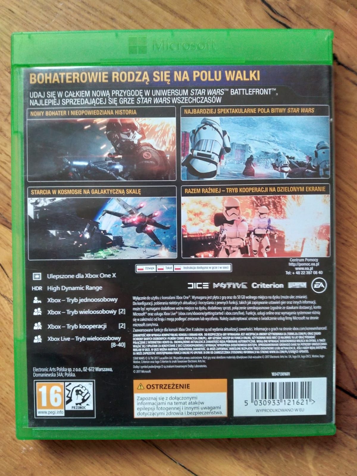 Gra Xbox One Star Wars Battlefront II