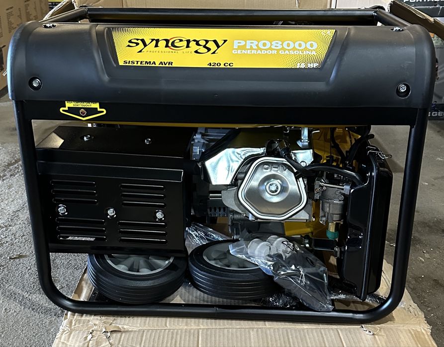 Генератор 6.5 квт/однофазний/мідна обмотка/медь/synergy pro 8000