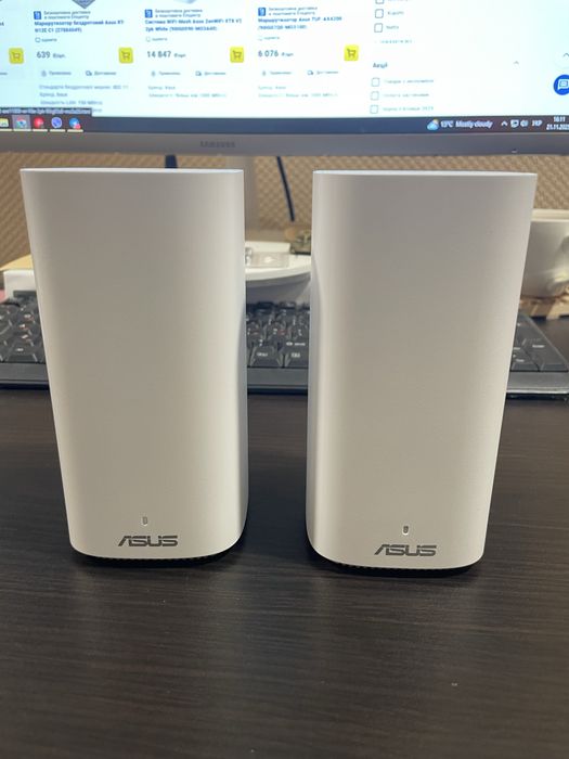 ASUS ZenWiFi AC Mini CD6 (2-Pack) Mesh Wi-Fi система AC1500