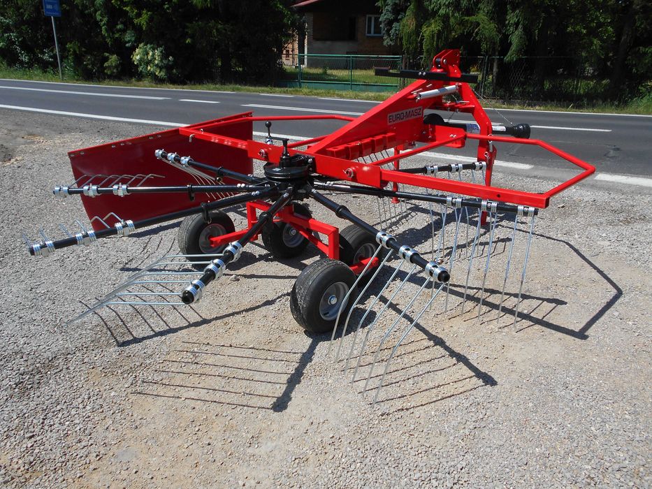 zgrabiarka 3,5m *wom gratis *tandem *szerokie koła EURO-MASZ