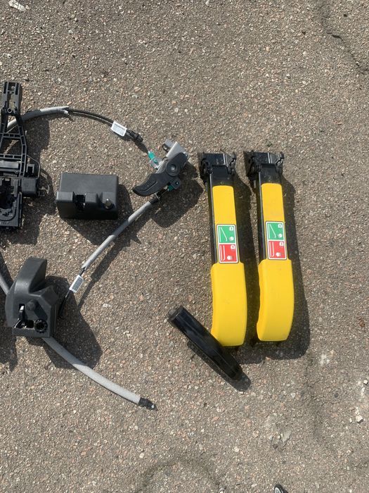 Ford Custom Кастом Кустом задний замок на распашонку + направляющие