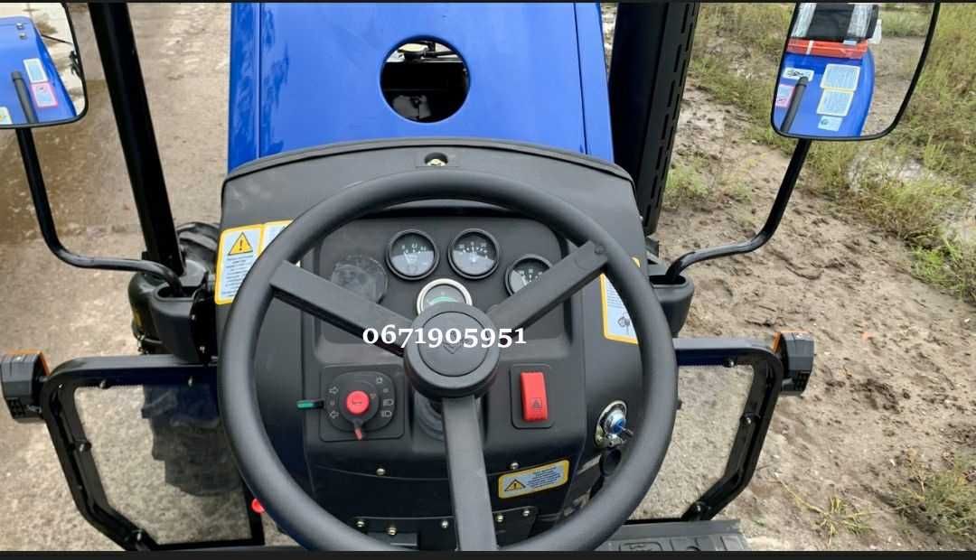 Мінітрактор Dongfeng DF-404 DHL Донфенг ГУР 2-диск зчепл Ведучий перед