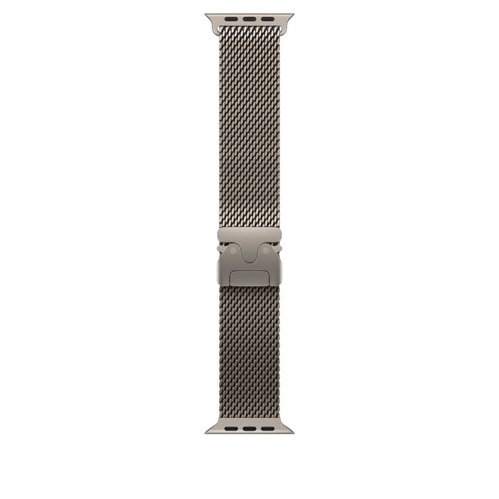 Оригінальний ремінець Apple Watch Ultra 49 Titanium Milanese Loop M, L