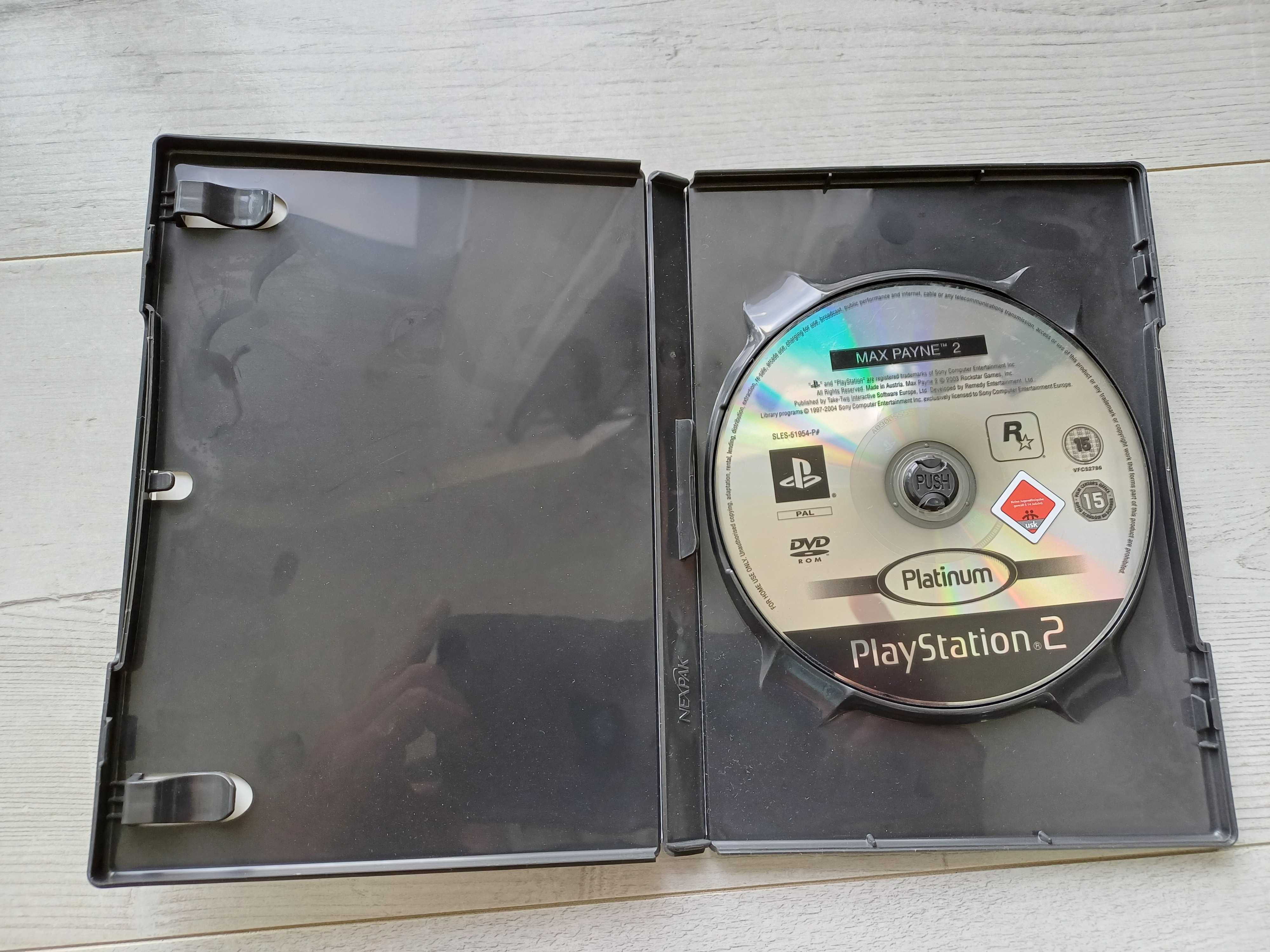 PS2 MAX PAYNE 2 The Fall Of Max Payne Pudełko PL Unikat Wysyłka!