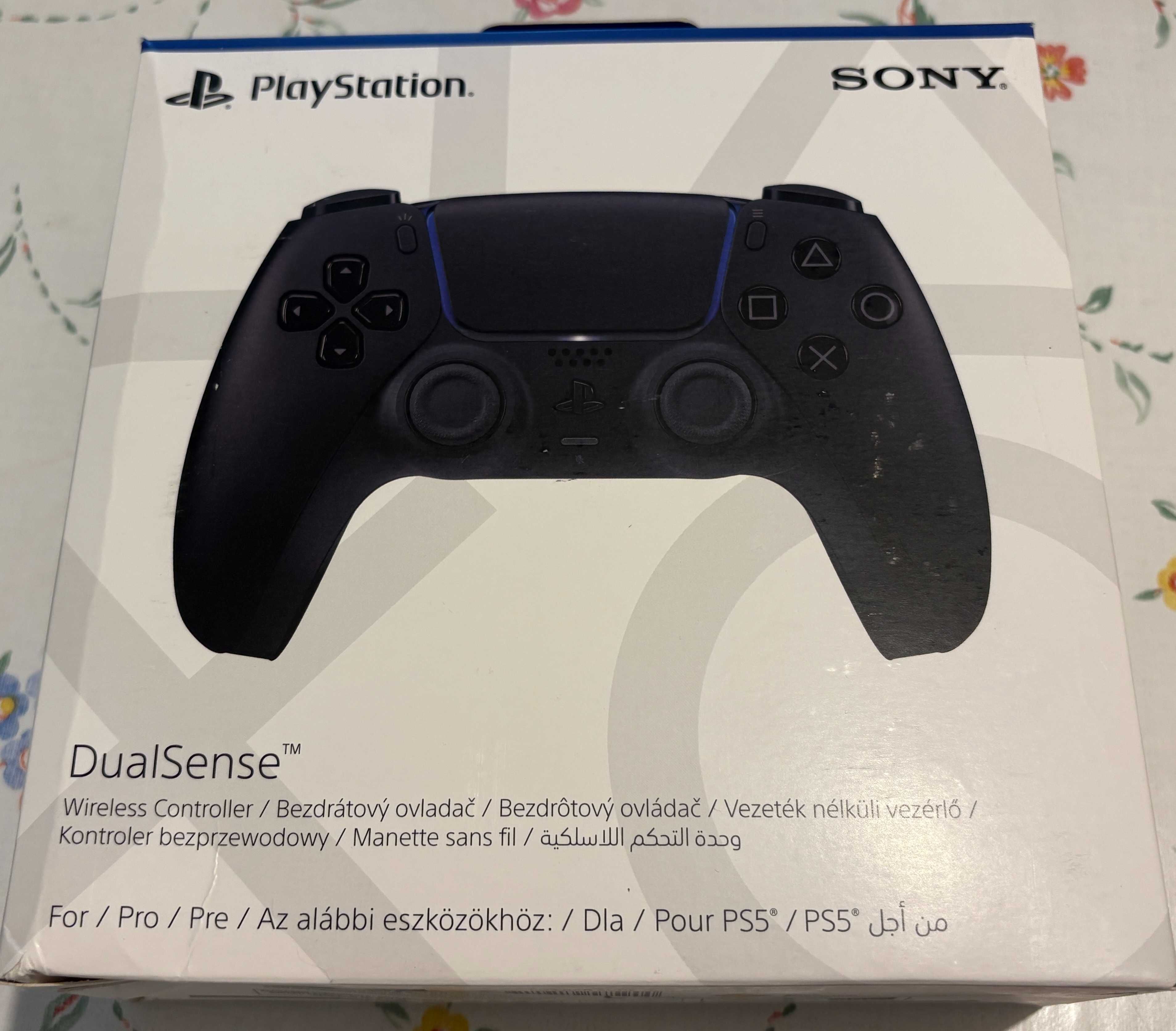NOWY Oryginalny czarny PAD DO PLAYSTATION 5