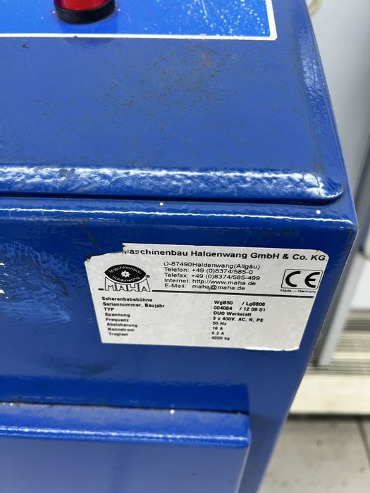 Podnośnik nożycowy diagnostyczny Maha