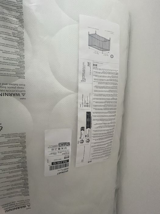 IKEA Gulliver berço, colchao, almofada, protetores, edredon, lençois