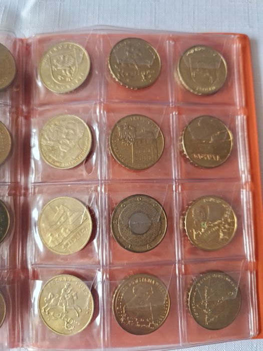 Klaser z monetami 2 zł