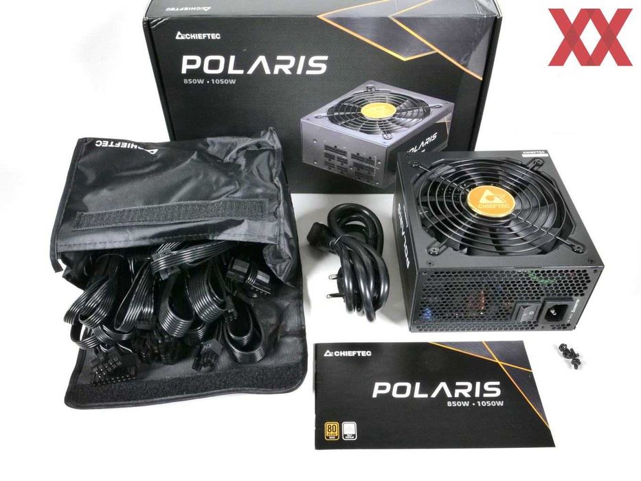 Гарантія! 1050W 1250W Chieftec Polaris 80+ Gold блок живлення ТехноБро