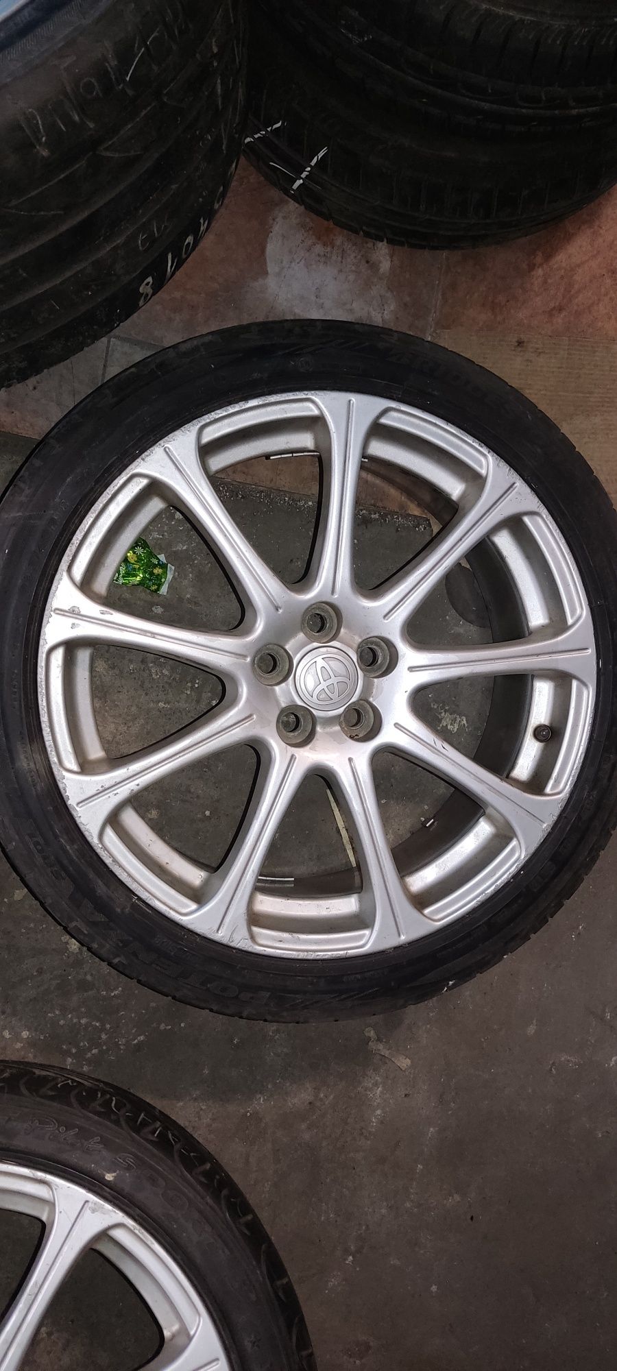Koła 5x100 toyota  opony225 40r18