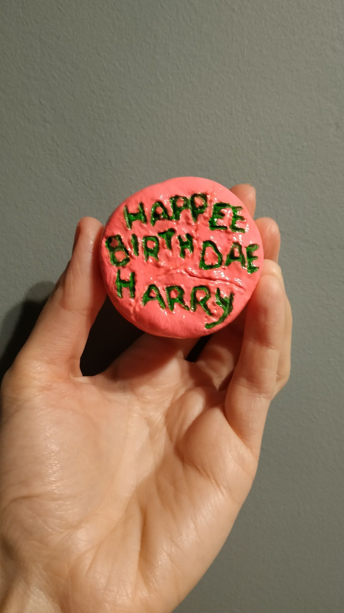 Harry Potter Hagrid Tort urodzinowy Replika Handmade