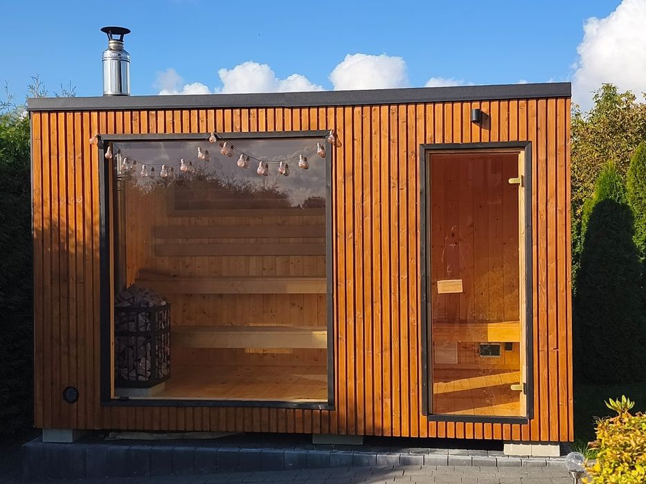 Sauna ogrodowa zewnętrzna Haryzma