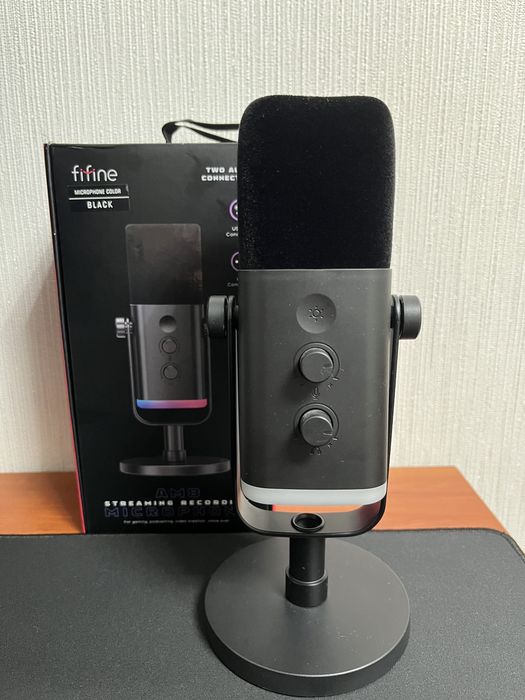 Мікрофон Fifine AM8 USB/XLR Black (AM8)