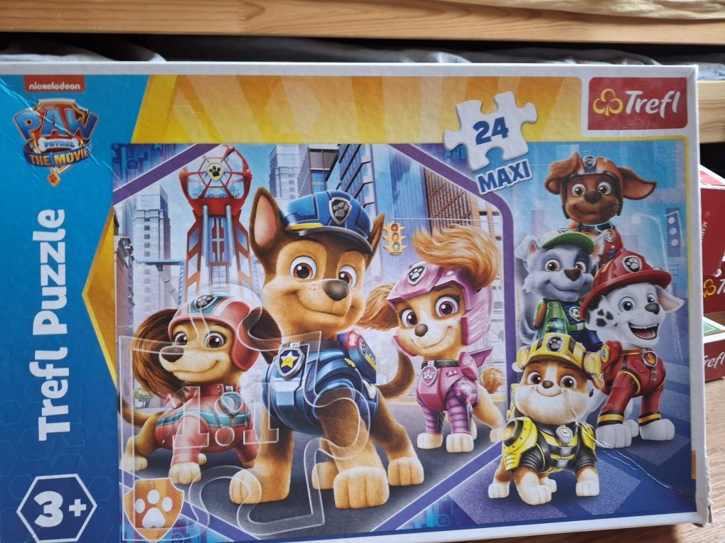 Puzzle maxi 24el. Psi patrol wersja kinowa.