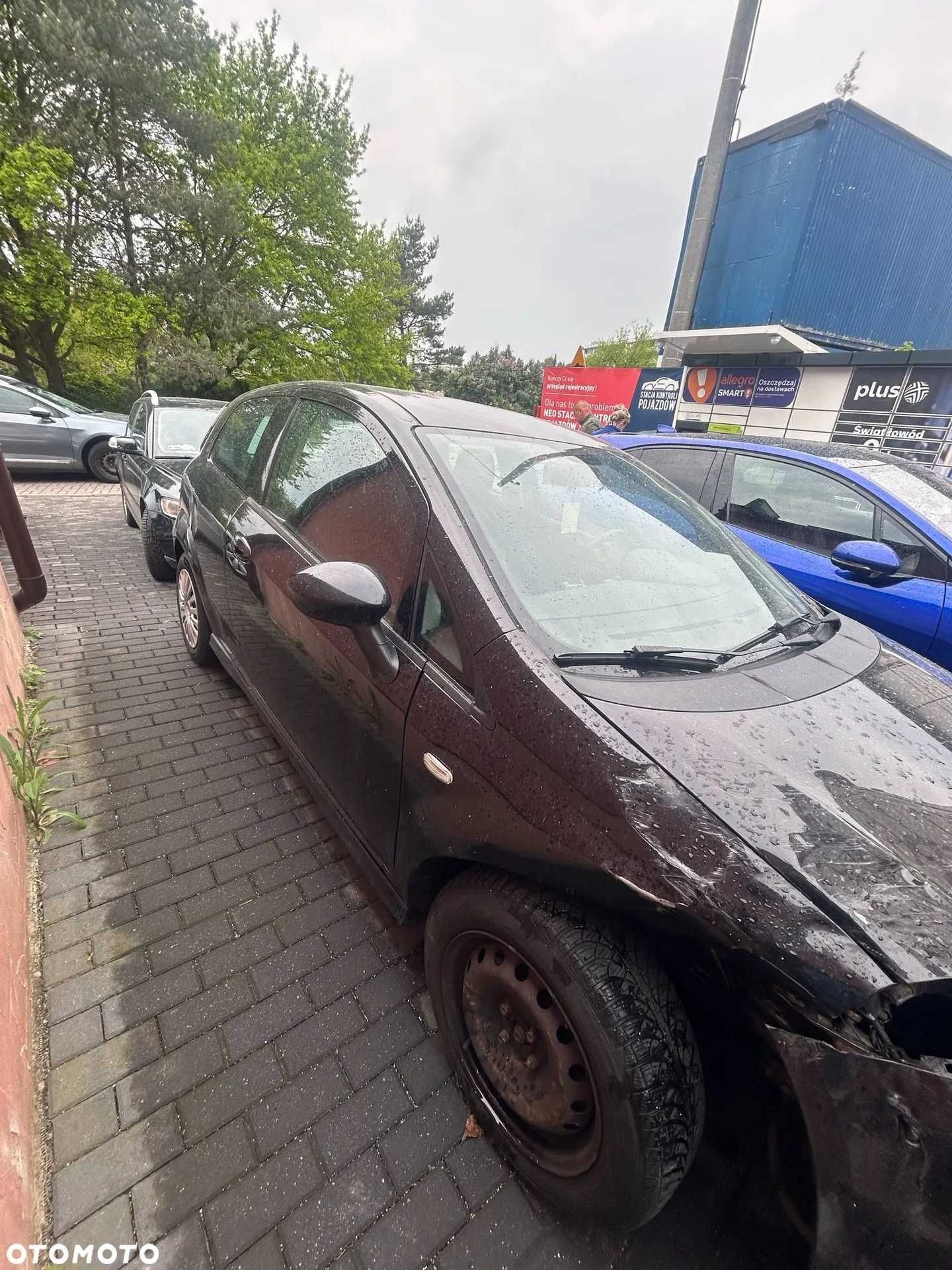 Fiat Punto Evo po stłuczce