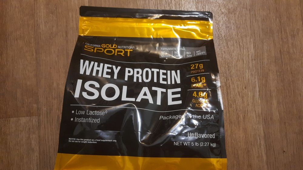 Протеїн ізолят california gold nutrition whey protein isolate