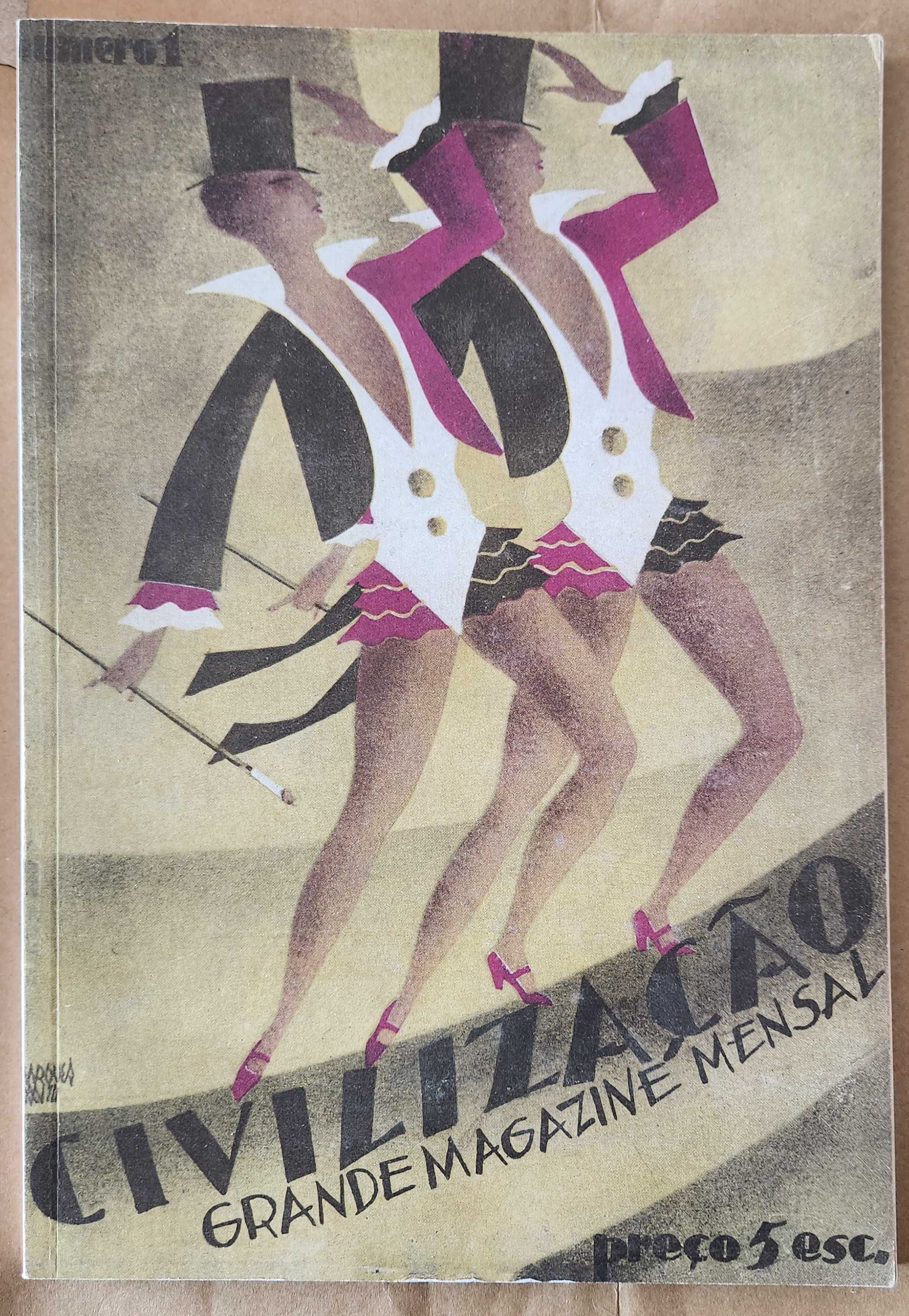 Civilização: Grande Magazine Mensal # 1 [Junho 1928] facsimile