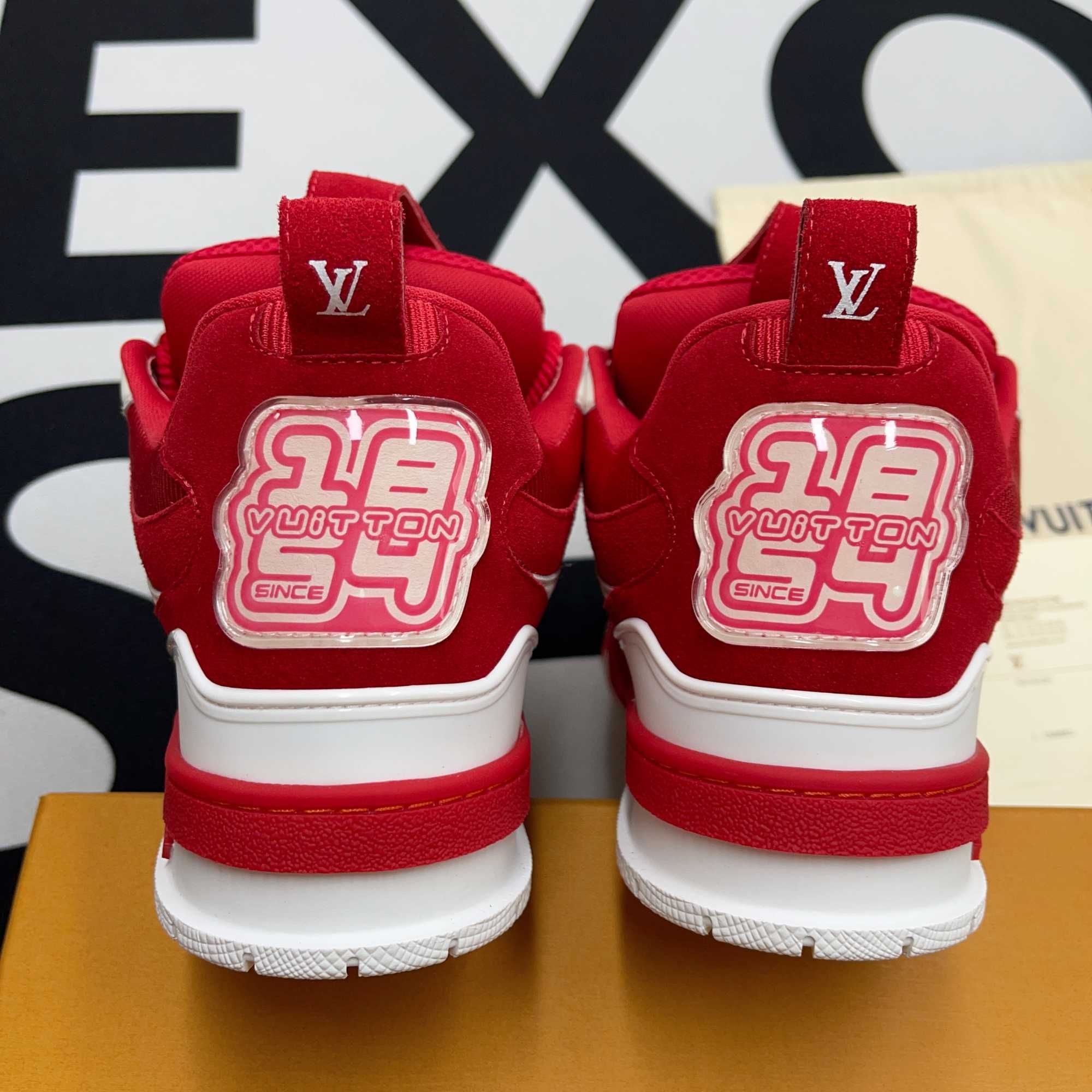 Buty Louis Vuitton LV Skate Sneaker Red (38-46)