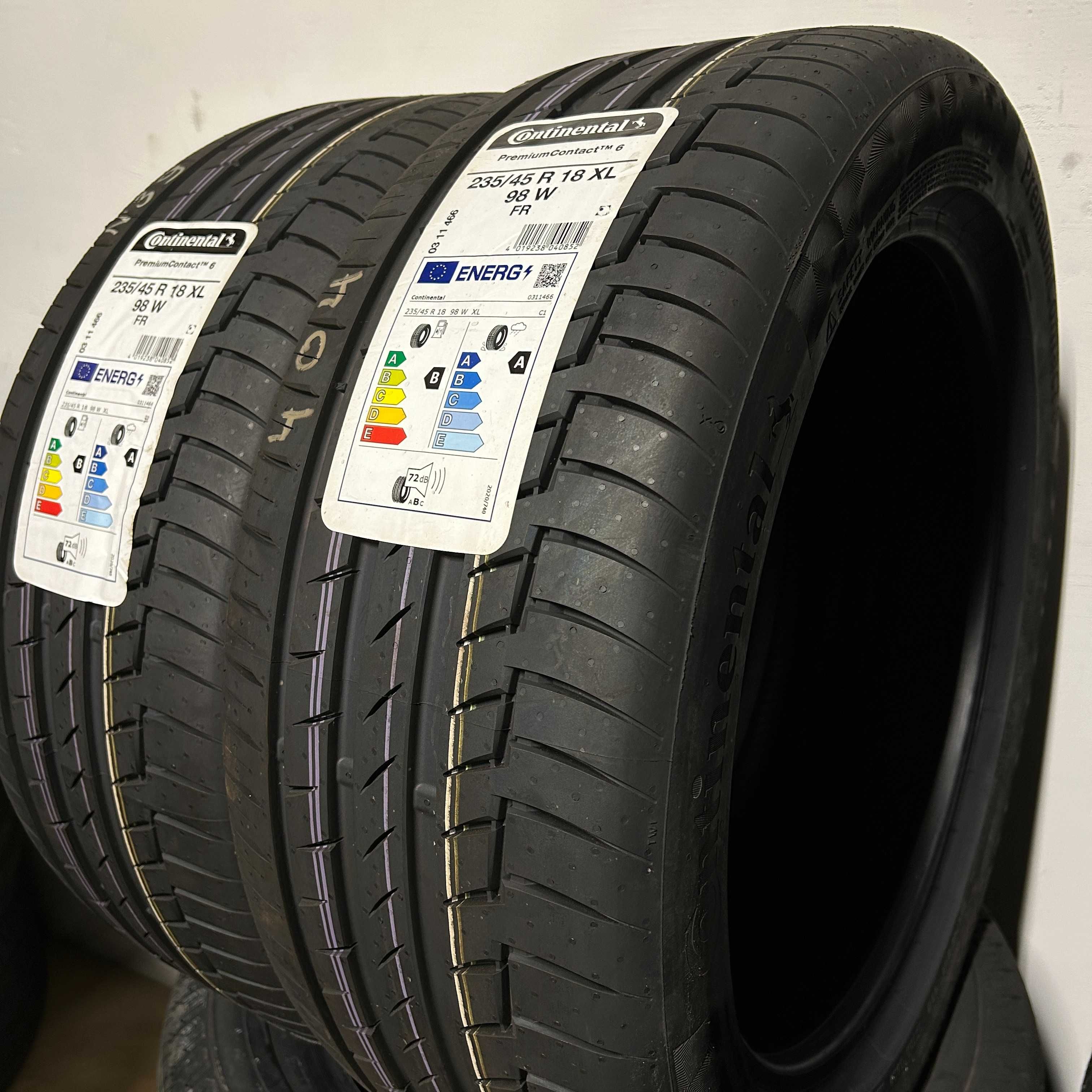 2szt nowe opony letnie Continental Contact 6 235/45r18 98w