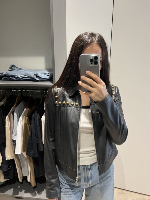 Куртка кожаная Twin Set