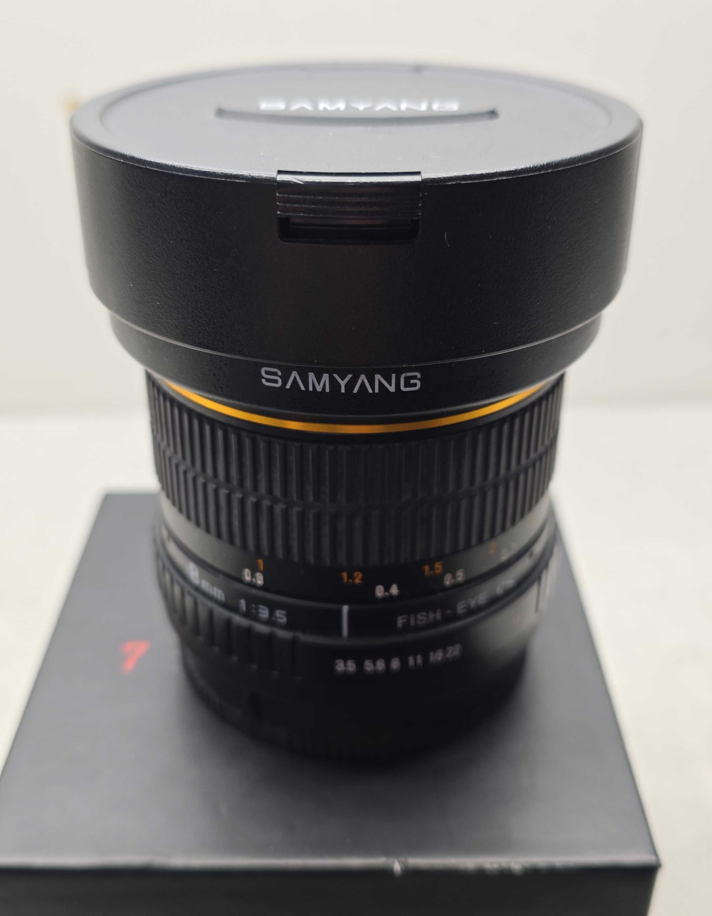 Obiektyw Samyang 8mm f/3.5 Aspherical Fish-Eye SONY ALFA