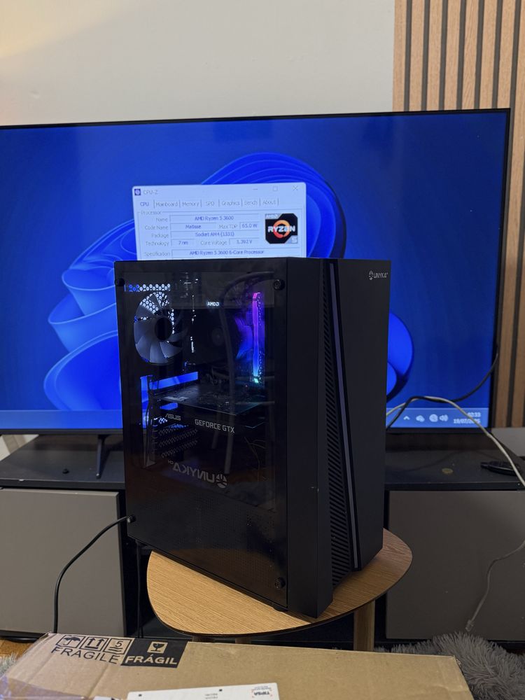 Pc gamer / Ryzen 5 3200 / GTX 1650 / SSD 1TB
