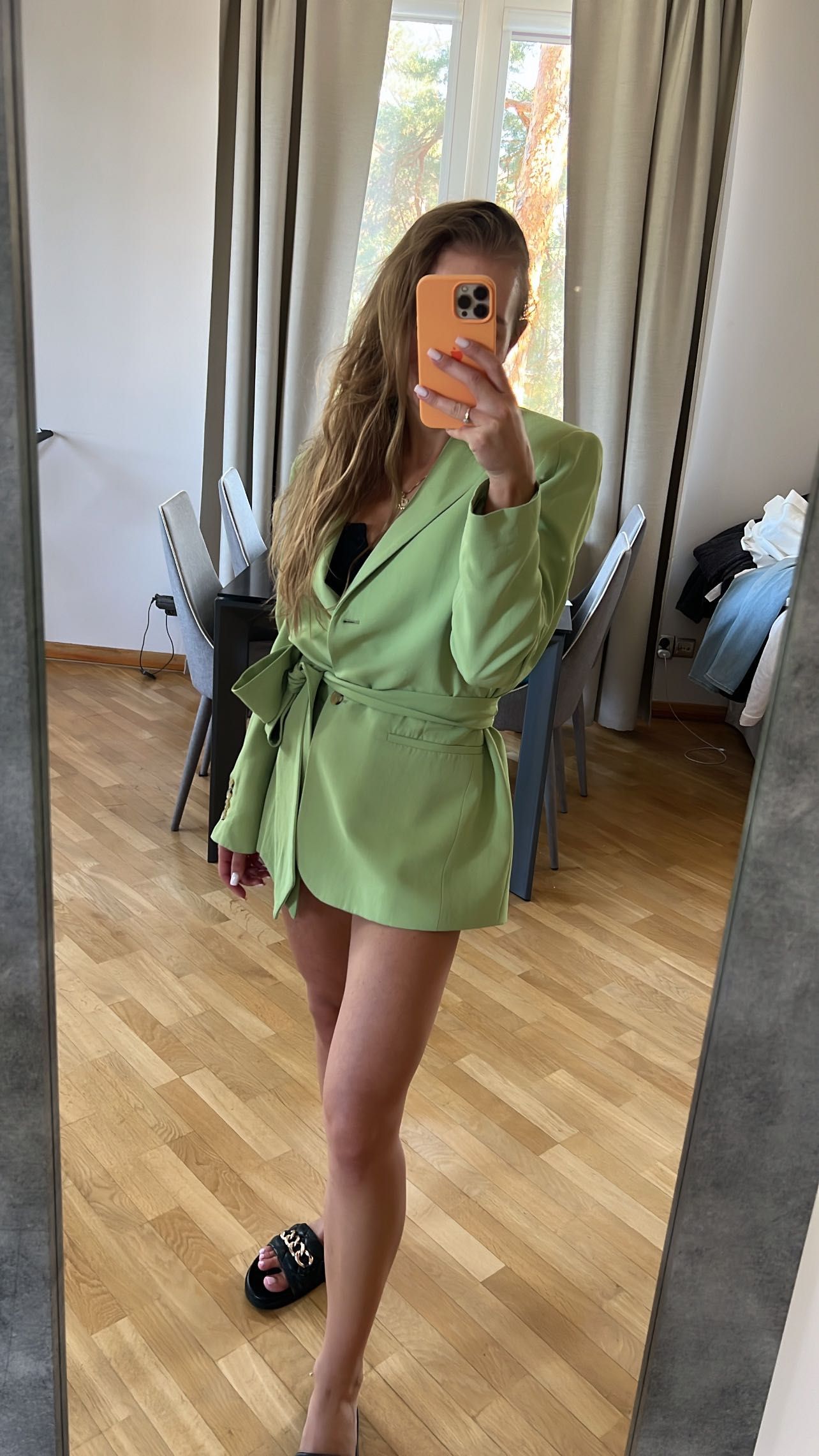 Marynarka Zara marynarka oversize Zara marynarka z paskiem Zara