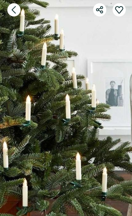 Свічки LED  бездротові на ялинку