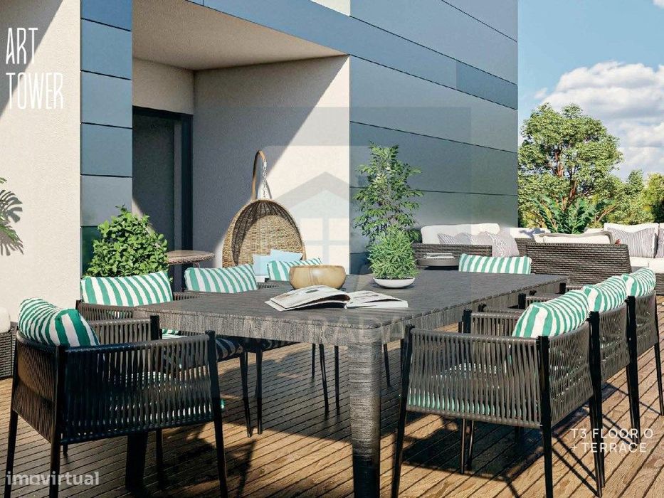 T3 C/ Terraço || Novo || Águas Santas